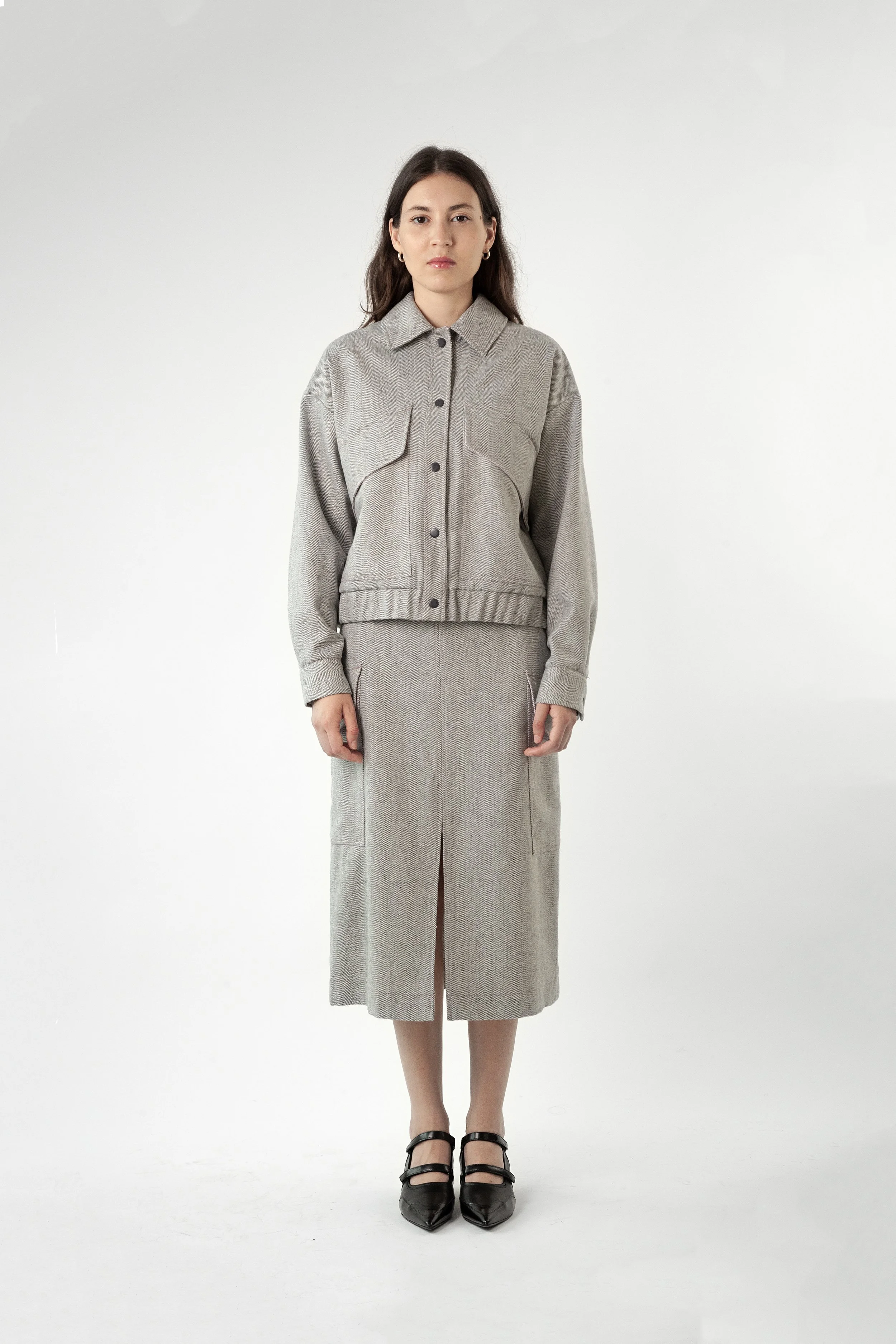 ジャケット・アウター handmade herringbone jacket outer lawgy lawgy jacket outer / Herringbone jacket outer